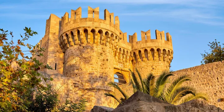 Rhodes Private Walking Tour, Grand Master Palace & Old Town Stroll