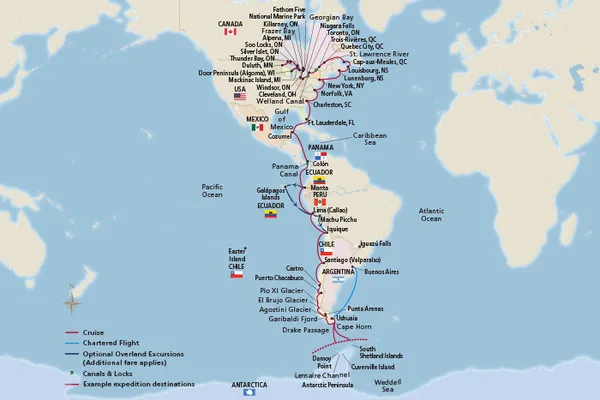 Longitudinal World Cruises Viking