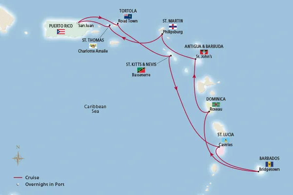 Caribbean Maps Show Where Your Cruise Is Going