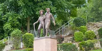 Tom & Huck statue, Hannibal