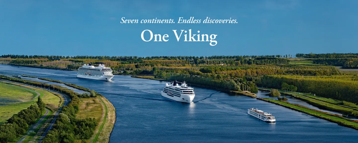 Seven continents. Endless discoveries. One Viking.