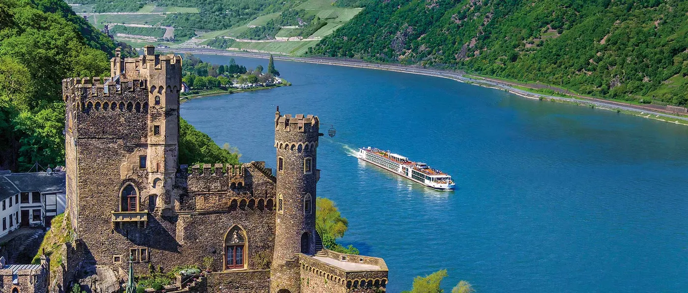 viking river cruise tv channels