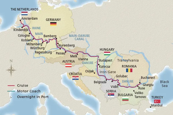 Danube River Cruise Itinerary 60 Photos Guidebookbali