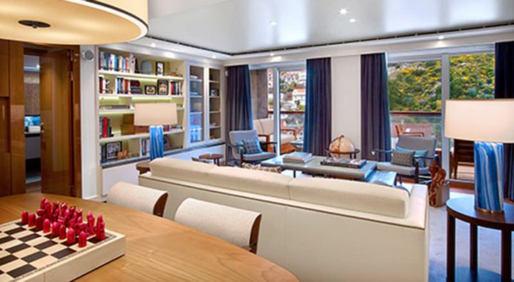 Dining table in the Owners Suite