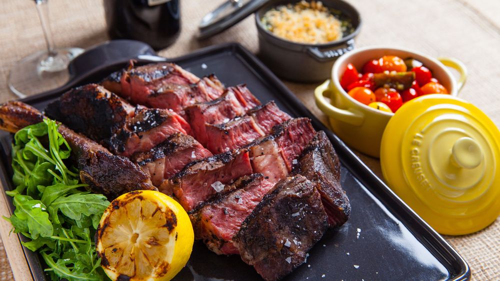 Porcini DryRubbed Rib Eye Ocean Cruises